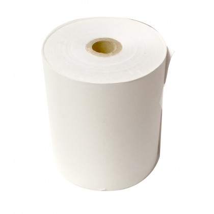 10 rolls 2ply NCR Dot Matrix Paper Roll For Receipt Printer - 76x65x12mm